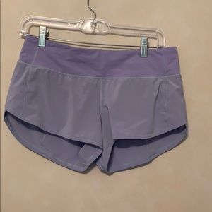 Lululemon speed up short size 6
